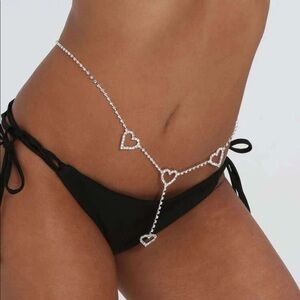 Hearts & Stones sexy waist chain jewelry